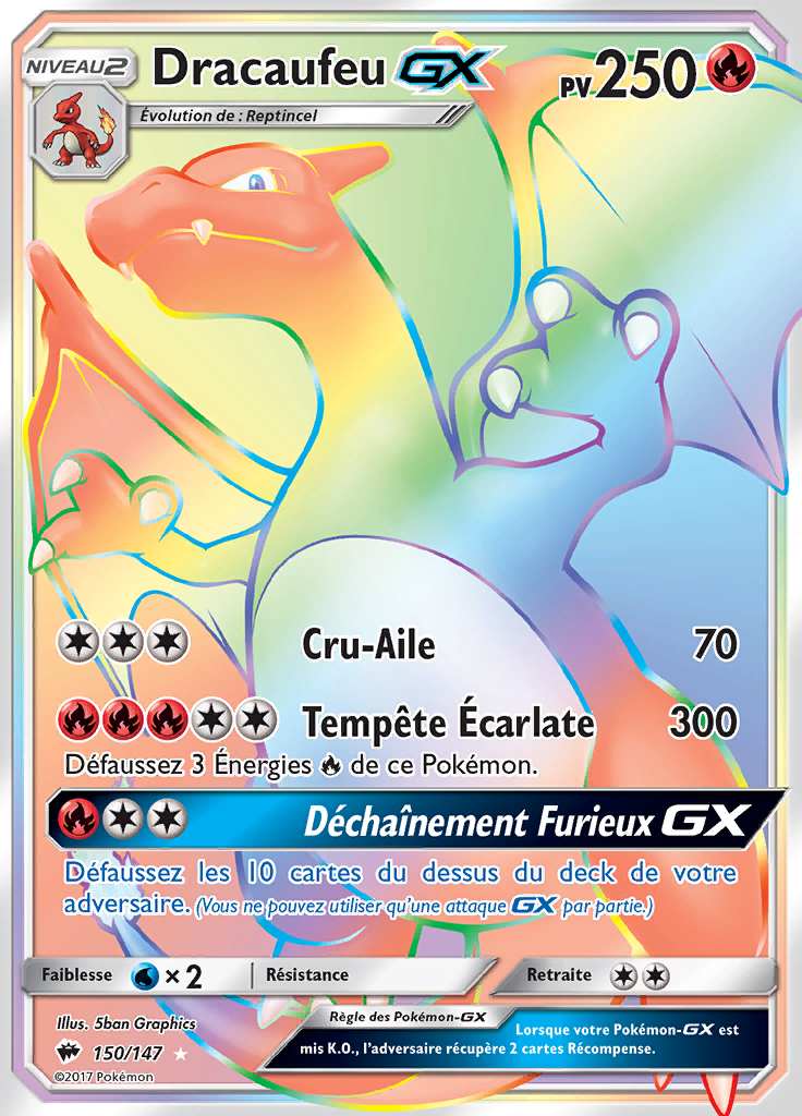 Dracaufeu-GX 150/147 — Ombres Ardentes