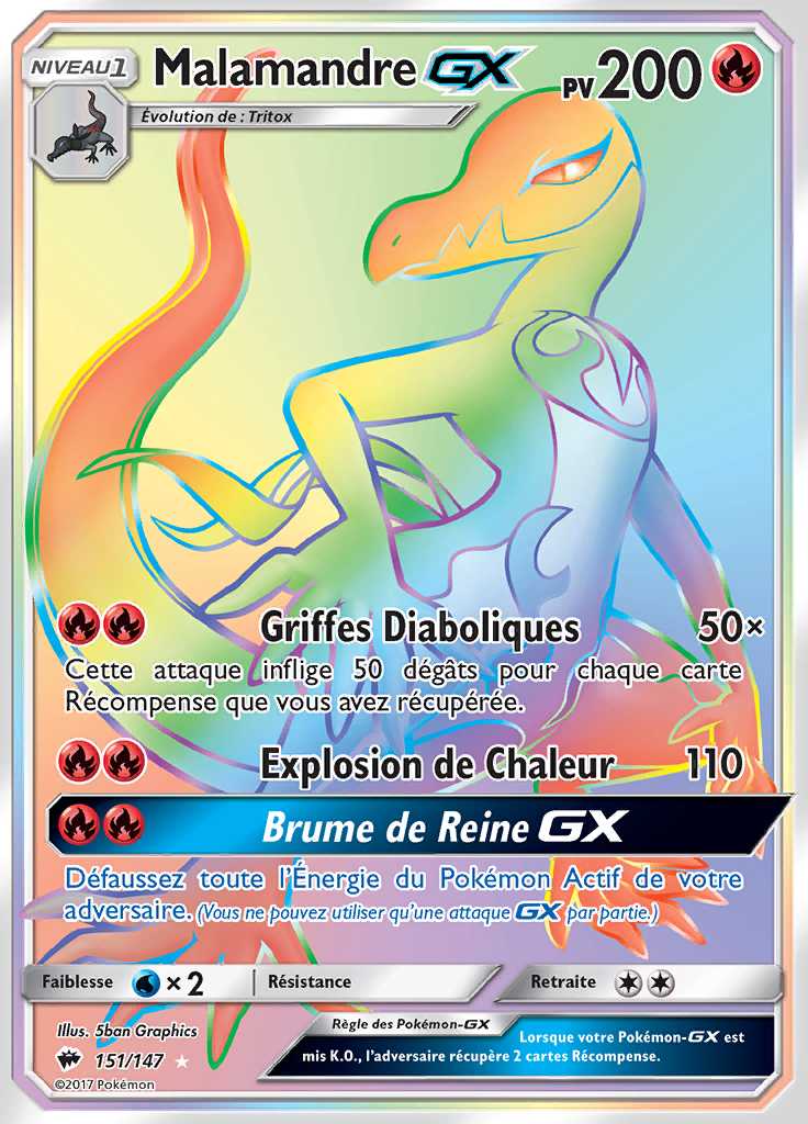 Malamandre-GX 151/147 — Ombres Ardentes