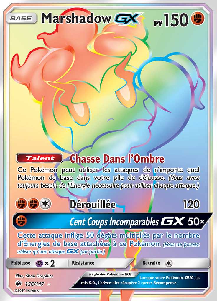 Marshadow-GX 156/147 — Ombres Ardentes