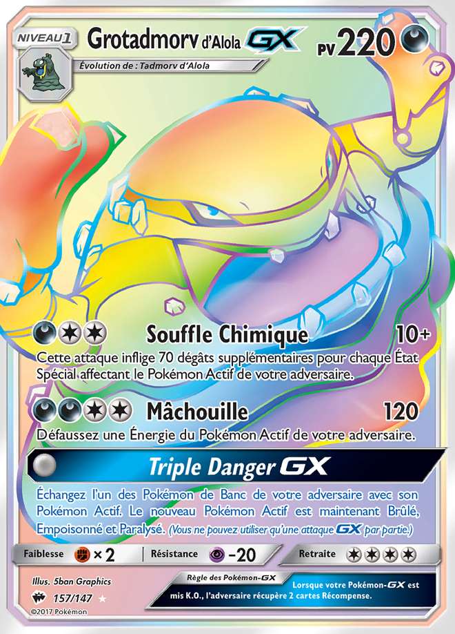 Grotadmorv d'Alola-GX 157/147 — Ombres Ardentes