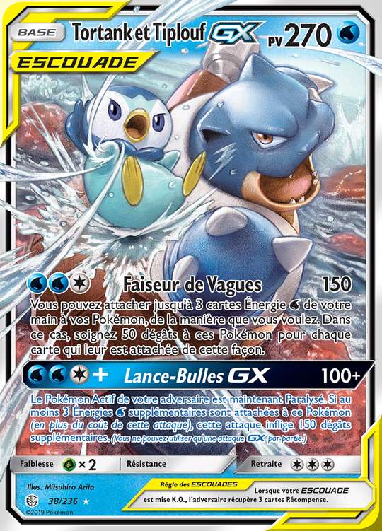 Tortank et Tiplouf-GX 038/236 — Éclipse Cosmique
