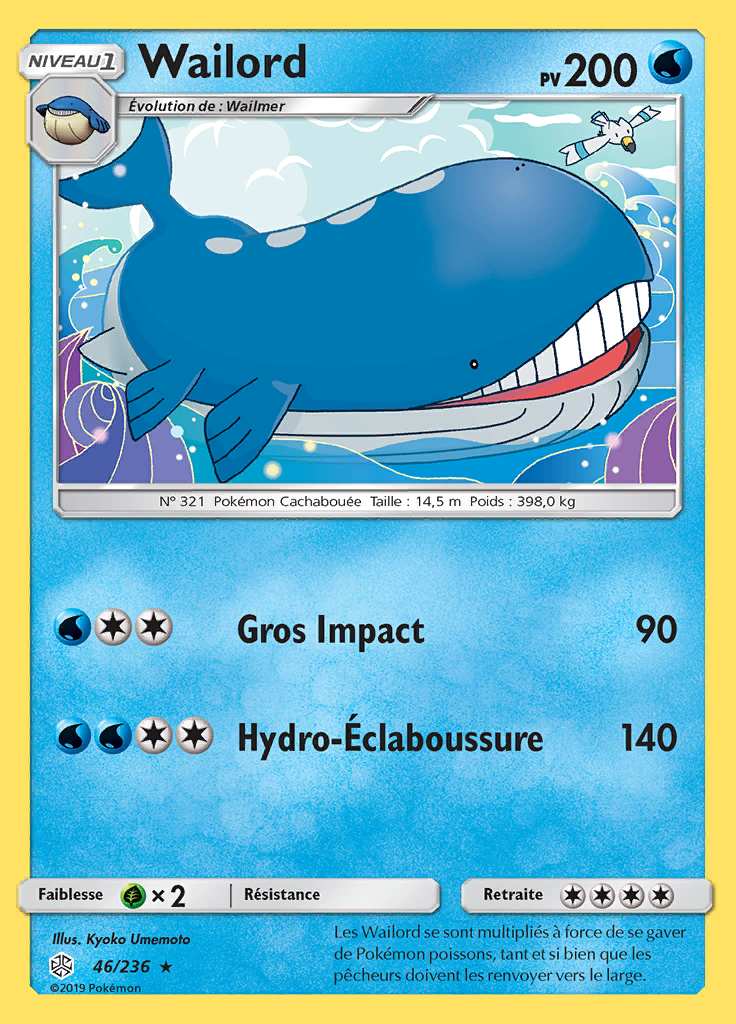 Wailord 046/236 — Éclipse Cosmique