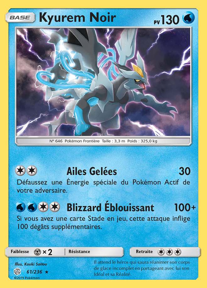 Kyurem Noir 061/236 — Éclipse Cosmique