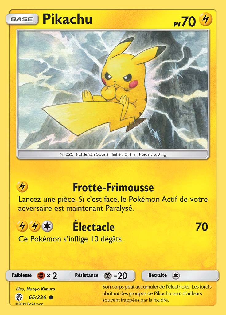 Pikachu 066/236 — Éclipse Cosmique