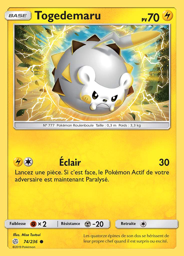 Togedemaru 074/236 — Éclipse Cosmique