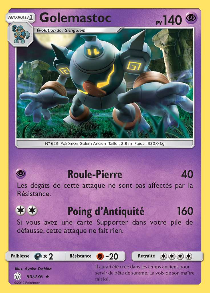Golemastoc 090/236 — Éclipse Cosmique