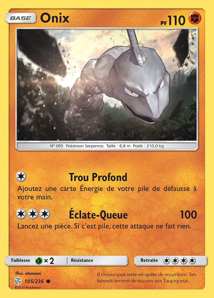 Onix 105/236 — Éclipse Cosmique