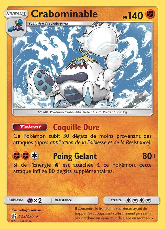 Crabominable 122/236 — Éclipse Cosmique