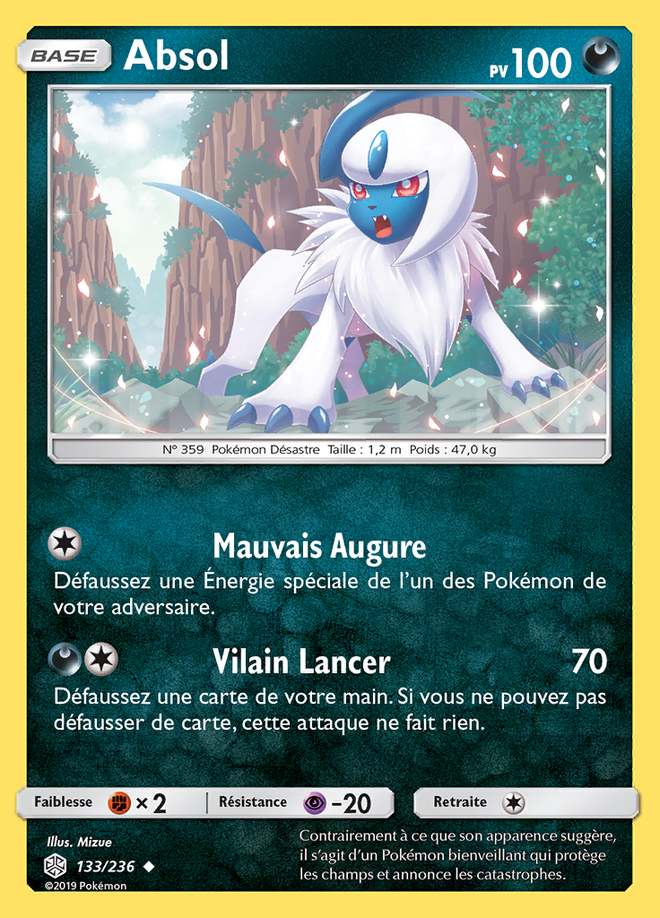 Absol 133/236 — Éclipse Cosmique
