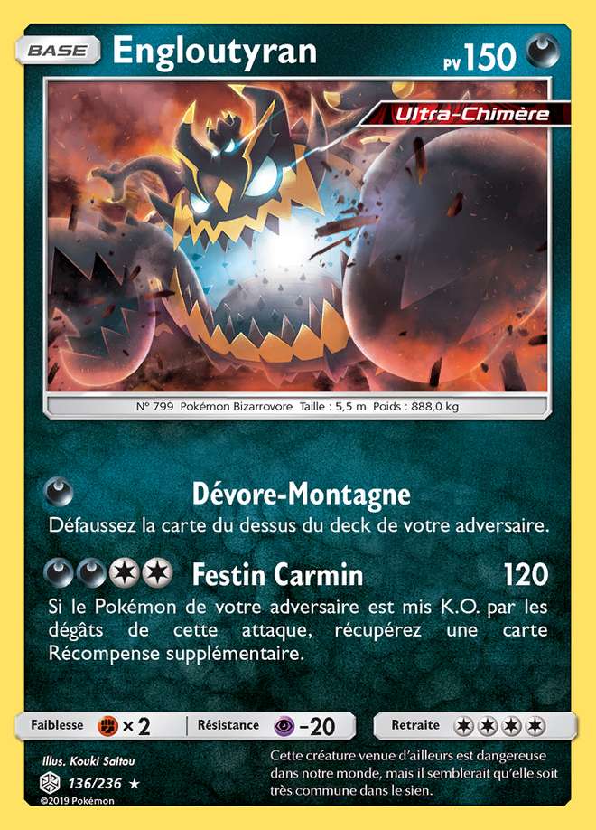 Engloutyran 136/236 — Éclipse Cosmique