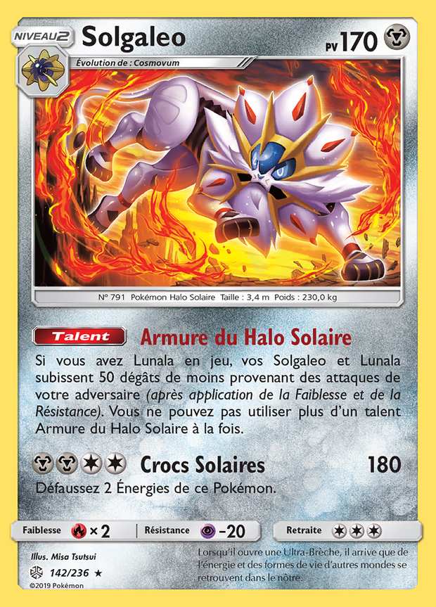Solgaleo 142/236 — Éclipse Cosmique