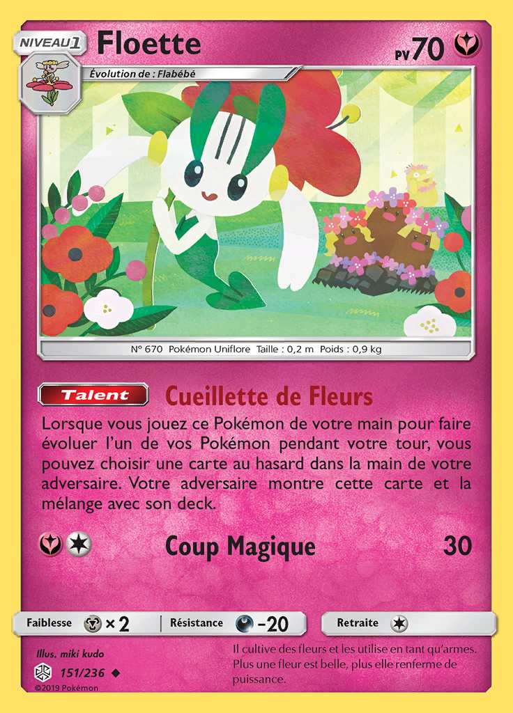 Floette 151/236 — Éclipse Cosmique