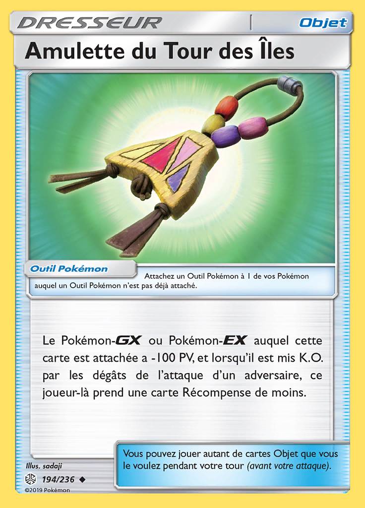 Amulette du Tour des Îles 194/236 — Éclipse Cosmique