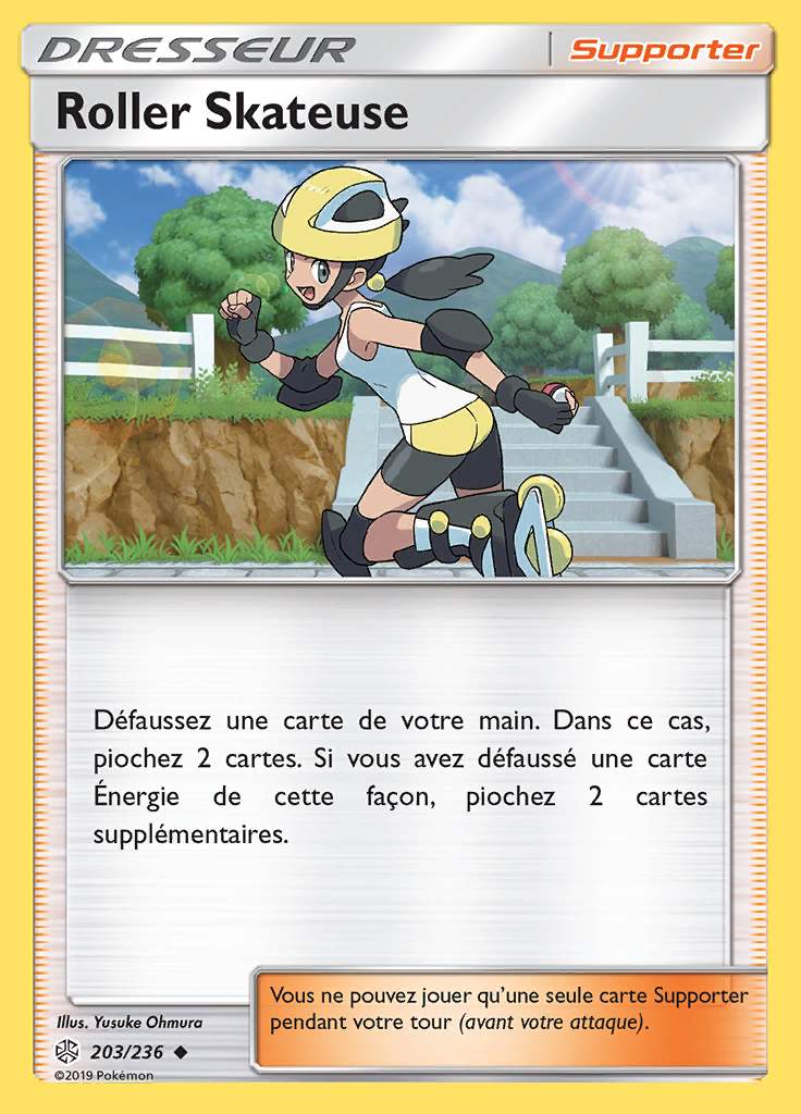 Roller Skateuse 203/236 — Éclipse Cosmique
