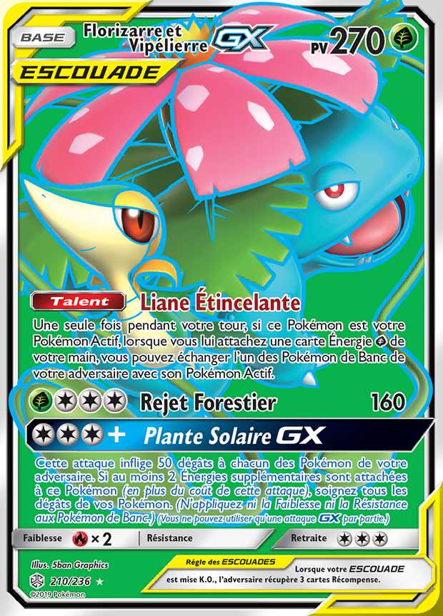 Florizarre et Vipélierre-GX 210/236 — Éclipse Cosmique