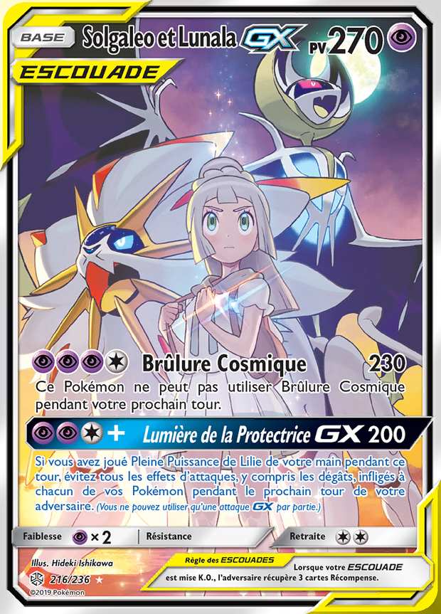 Solgaleo et Lunala-GX 216/236 — Éclipse Cosmique