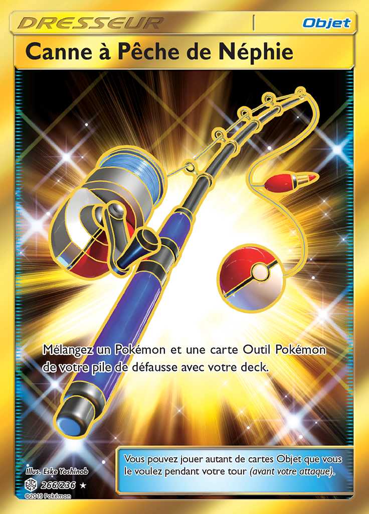 Canne à Pêche de Néphie 266/236 — Éclipse Cosmique