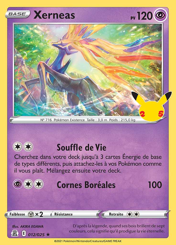 Xerneas 012/025 — Célébrations