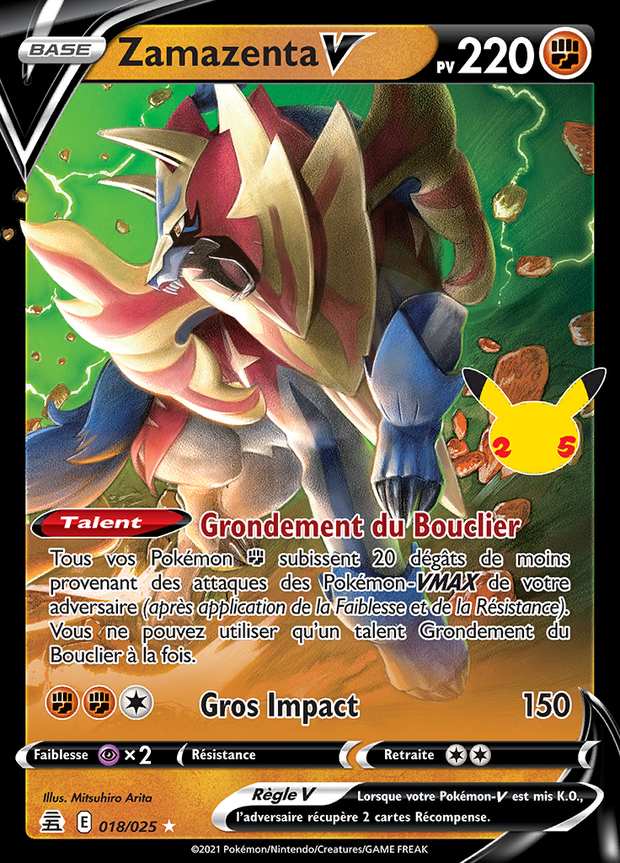 Zamazenta V 018/025 — Célébrations