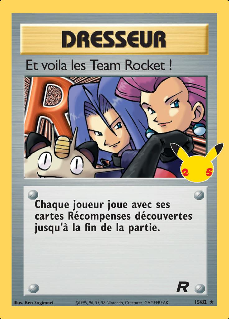 Et voilà la Team Rocket! 71/82 · Classique — Célébrations