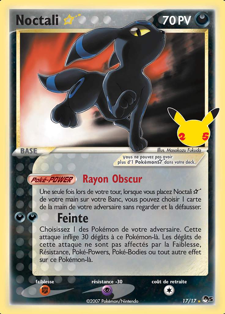 Noctali ☆ 17/17 · Classique — Célébrations