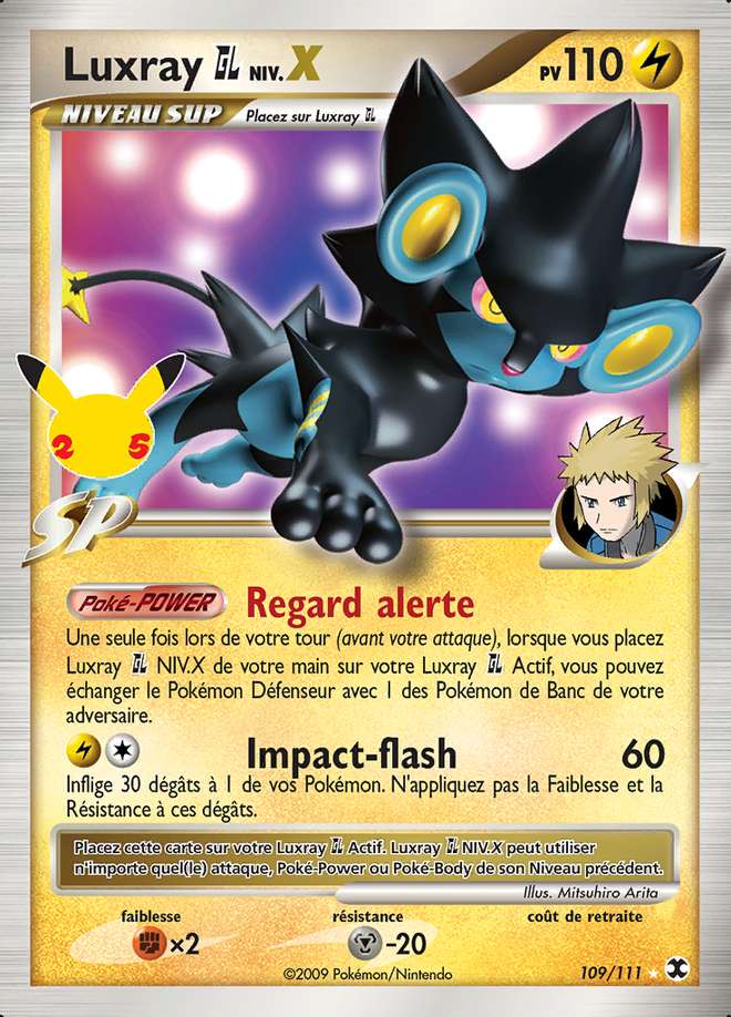 Luxray GL NIV.X 109/111 · Classique — Célébrations