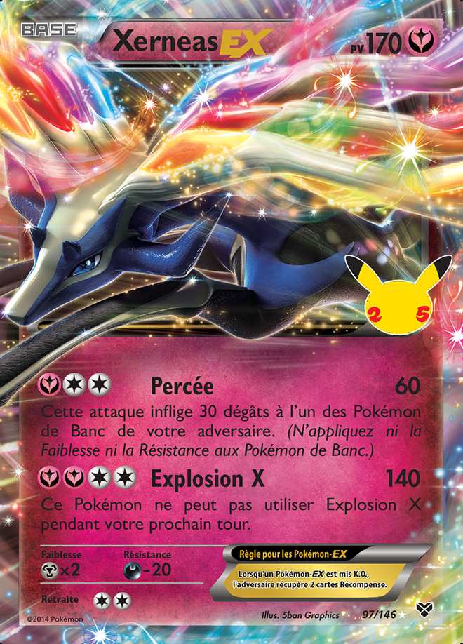 Xerneas-EX 97/146 · Classique — Célébrations