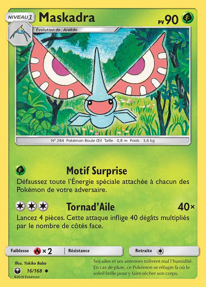 Maskadra 016/168 — Tempête Céleste