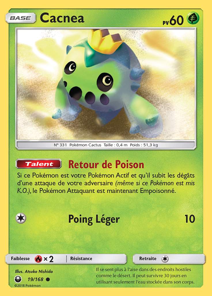 Cacnea 019/168 — Tempête Céleste