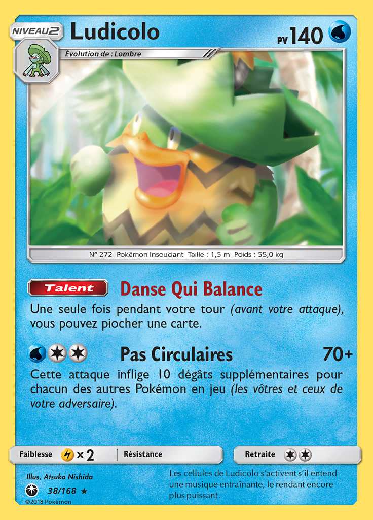 Ludicolo 038/168 — Tempête Céleste