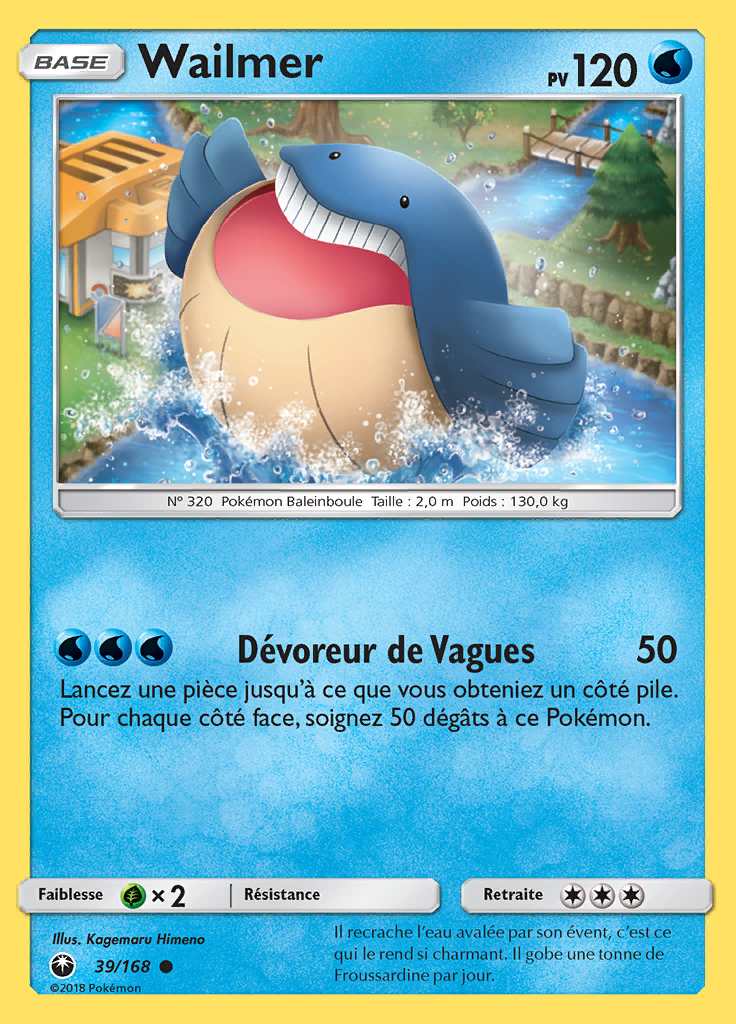Wailmer 039/168 — Tempête Céleste