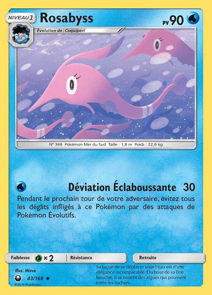 Rosabyss 043/168 — Tempête Céleste