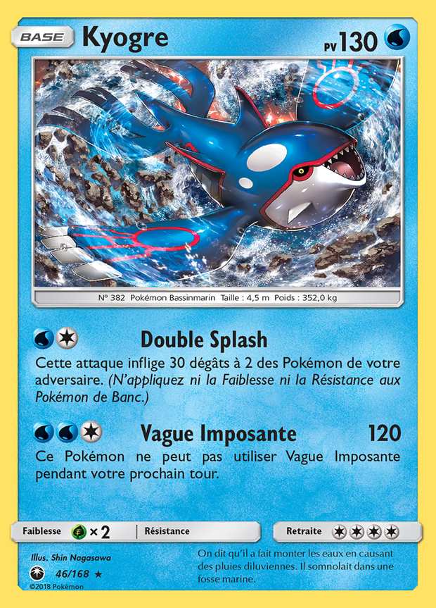 Kyogre 046/168 — Tempête Céleste