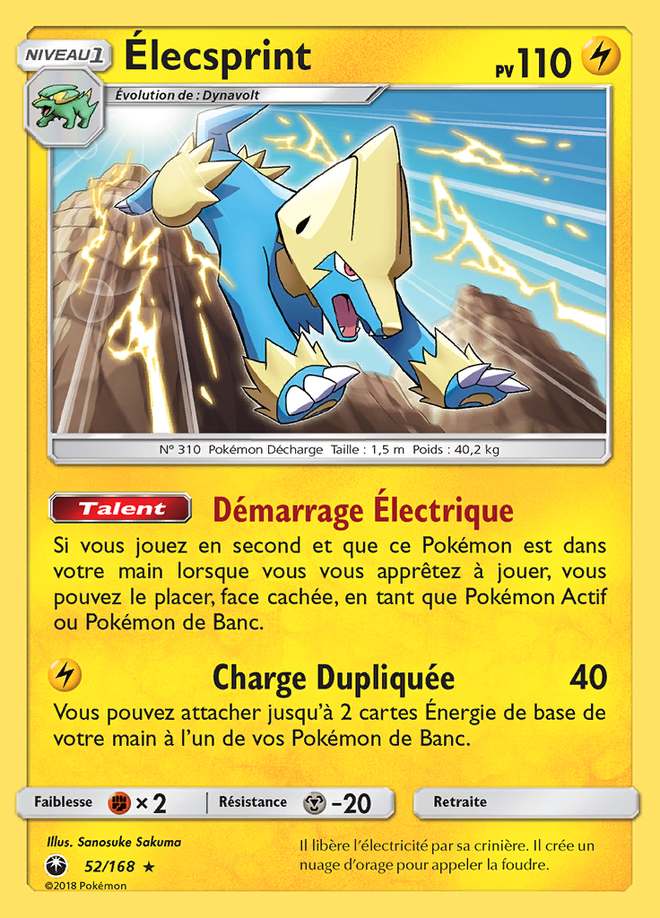 Élecsprint 052/168 — Tempête Céleste