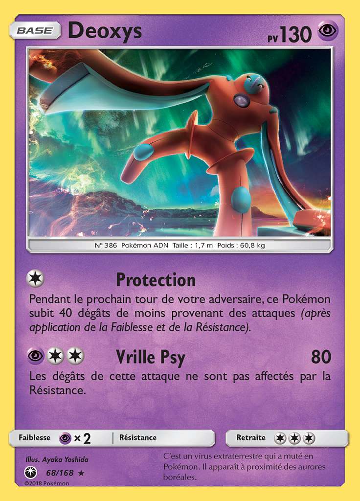 Deoxys 068/168 — Tempête Céleste