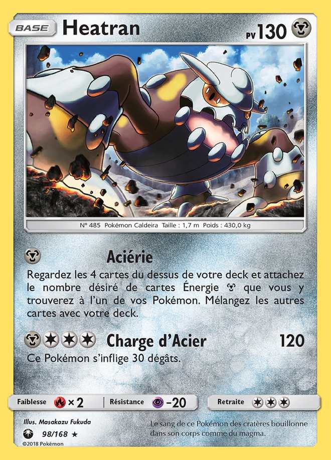 Heatran 098/168 — Tempête Céleste