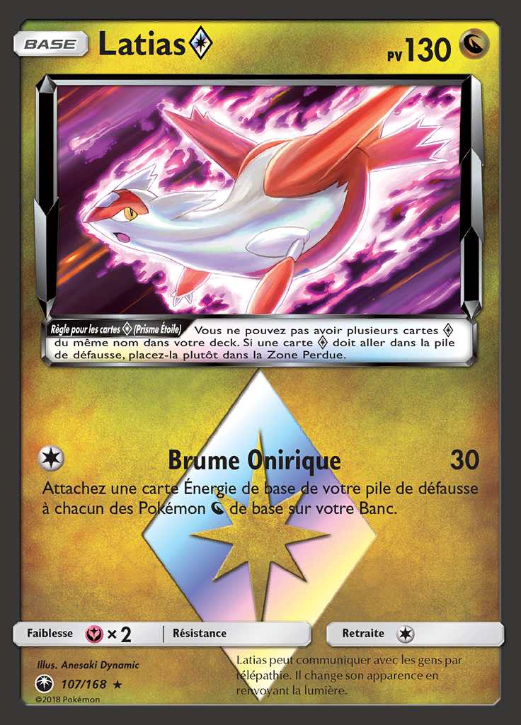 Latias 107/168 — Tempête Céleste