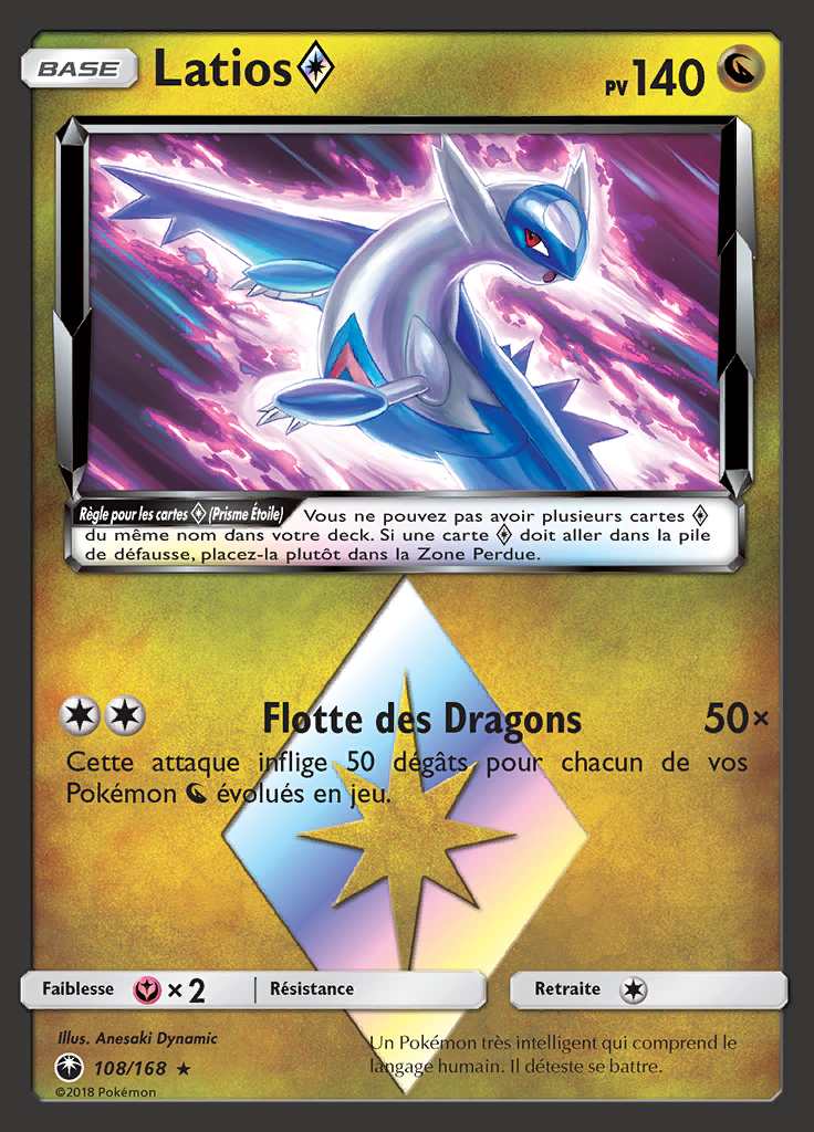 Latios 108/168 — Tempête Céleste