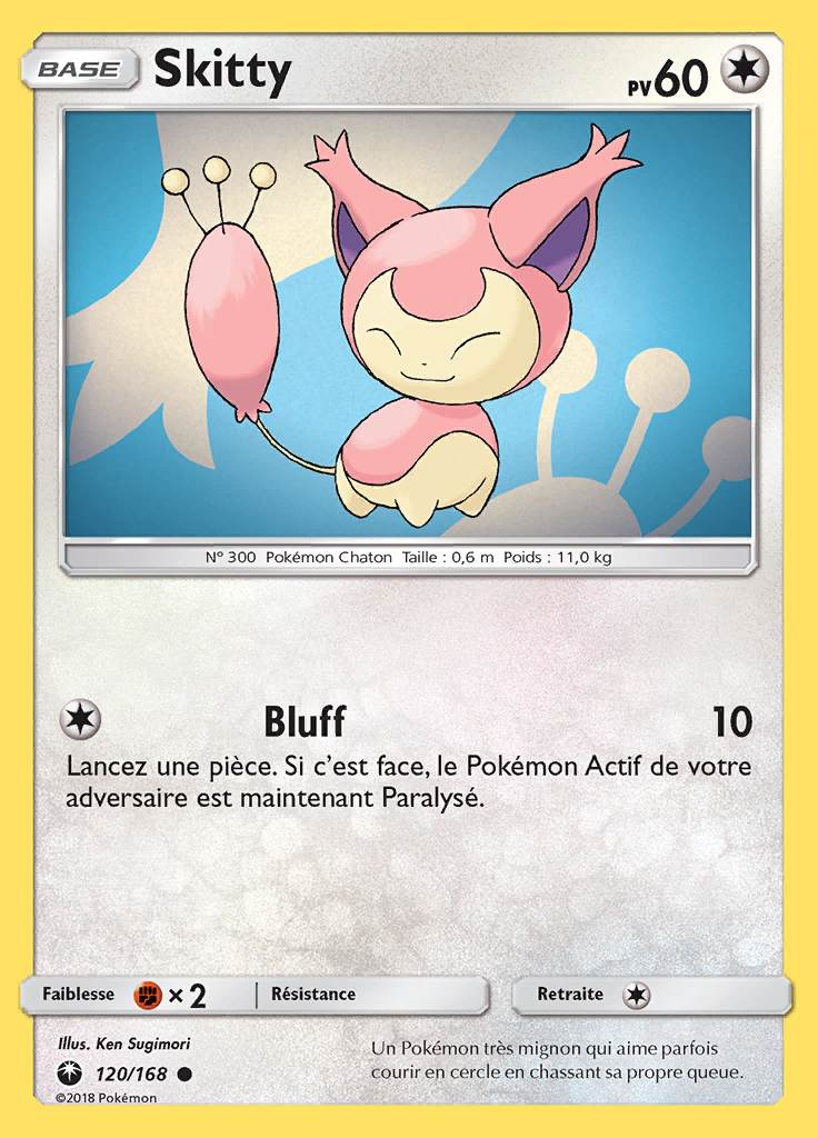 Skitty 120/168 — Tempête Céleste