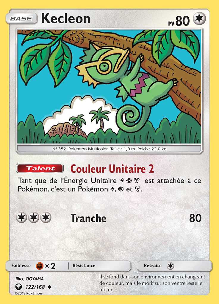 Kecleon 122/168 — Tempête Céleste