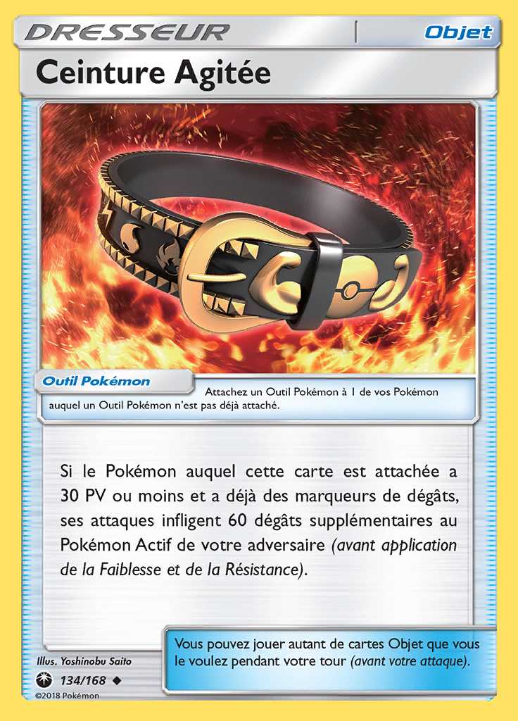Ceinture Agitée 134/168 — Tempête Céleste