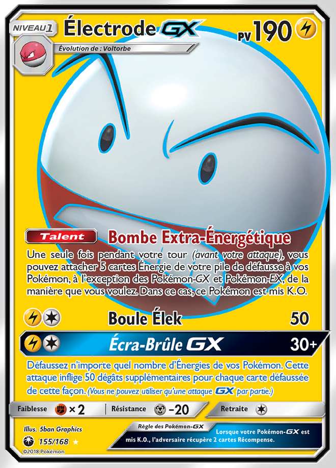 Électrode-GX 155/168 — Tempête Céleste