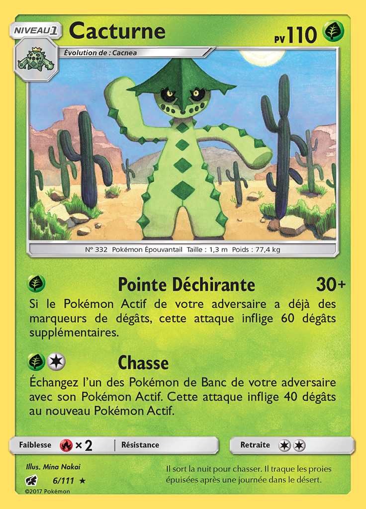 Cacturne 006/111 — Invasion Carmin