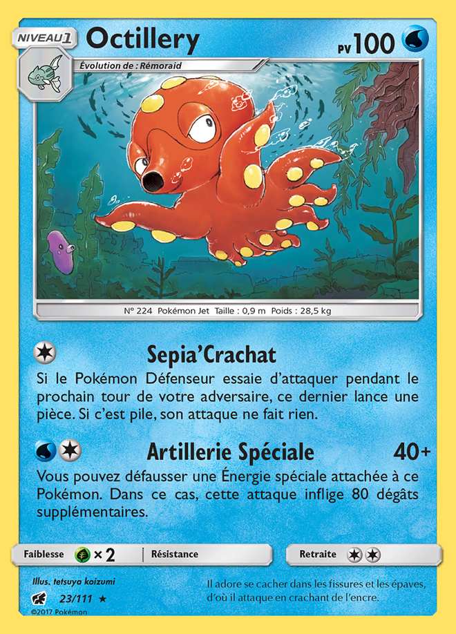 Octillery 023/111 — Invasion Carmin