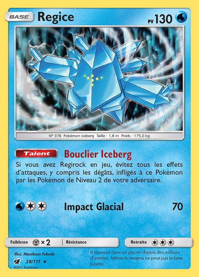 Regice 028/111 — Invasion Carmin