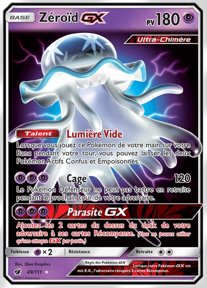 Zéroïd-GX 049/111 — Invasion Carmin
