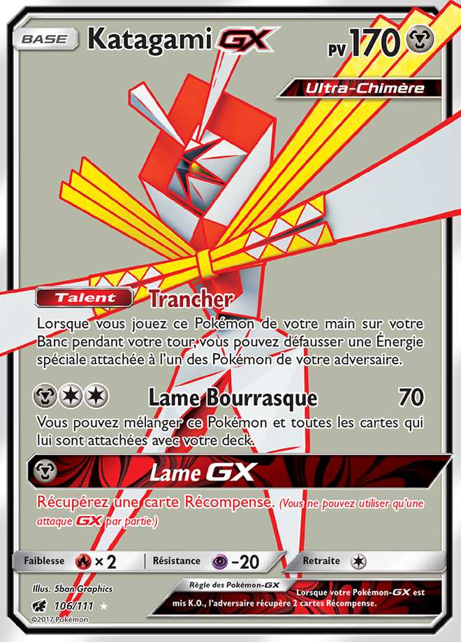 Katagami-GX 106/111 — Invasion Carmin