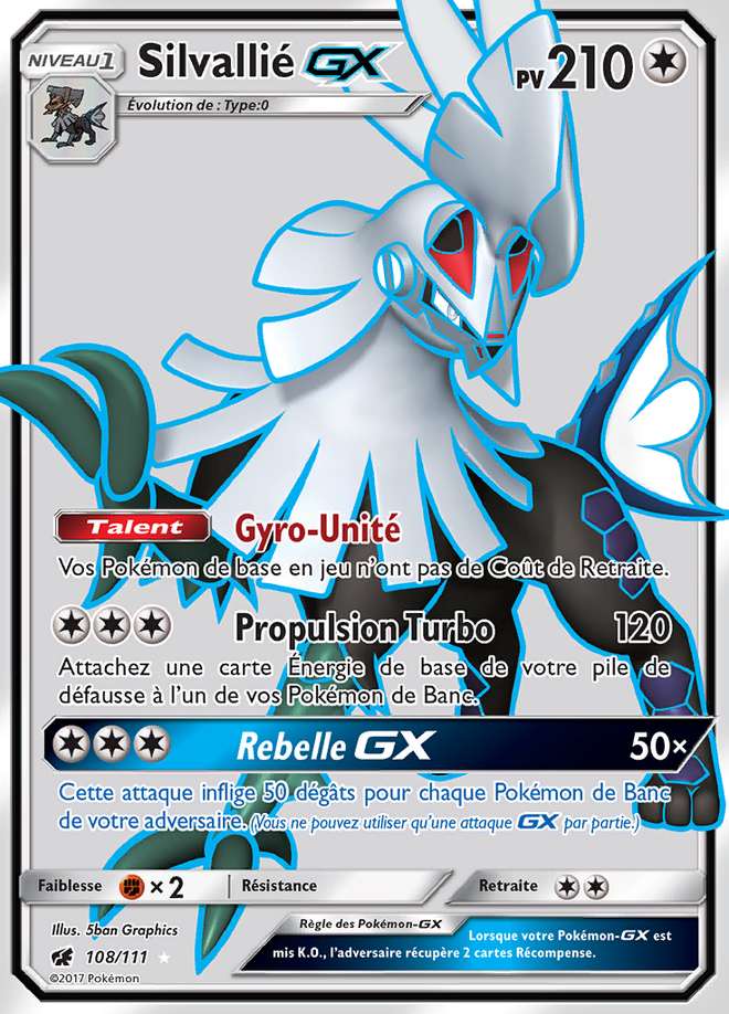 Silvallié-GX 108/111 — Invasion Carmin