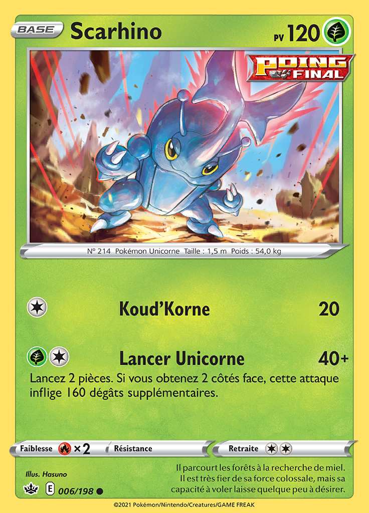 Scarhino 006/198 — Règne de Glace
