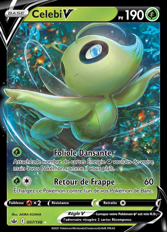 Celebi V 007/198 — Règne de Glace